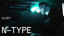 N-type playing at glazart for forever dnb