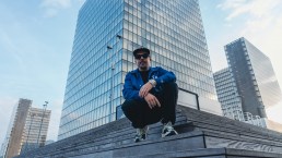 Dj Ride posing in Paris