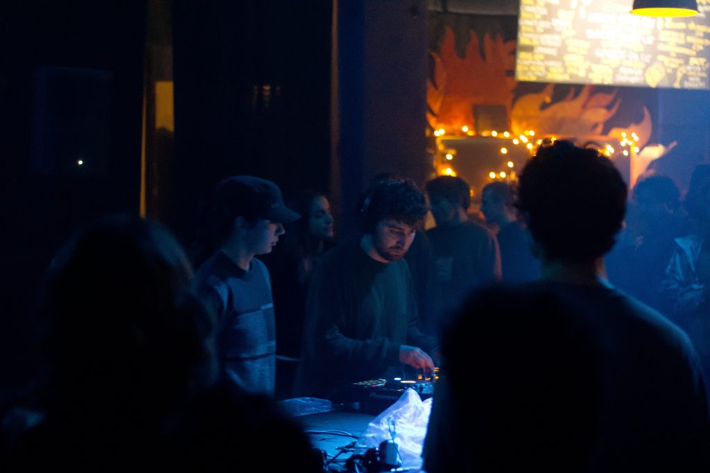 Solma b2b Sklaer @ Le Sample | Virtual Forest Records party in Bagnolet, by Raphael Achdou