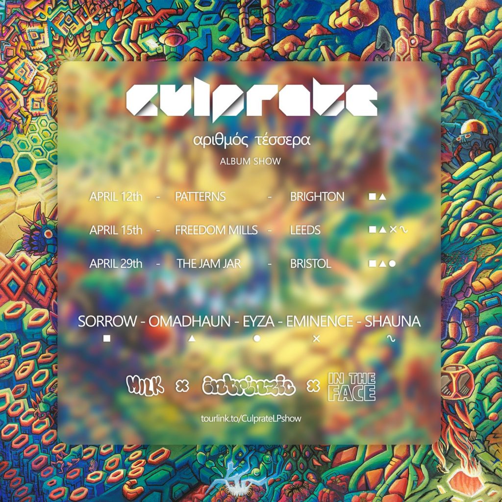 Culprate's album tour, featuring Omadhaun